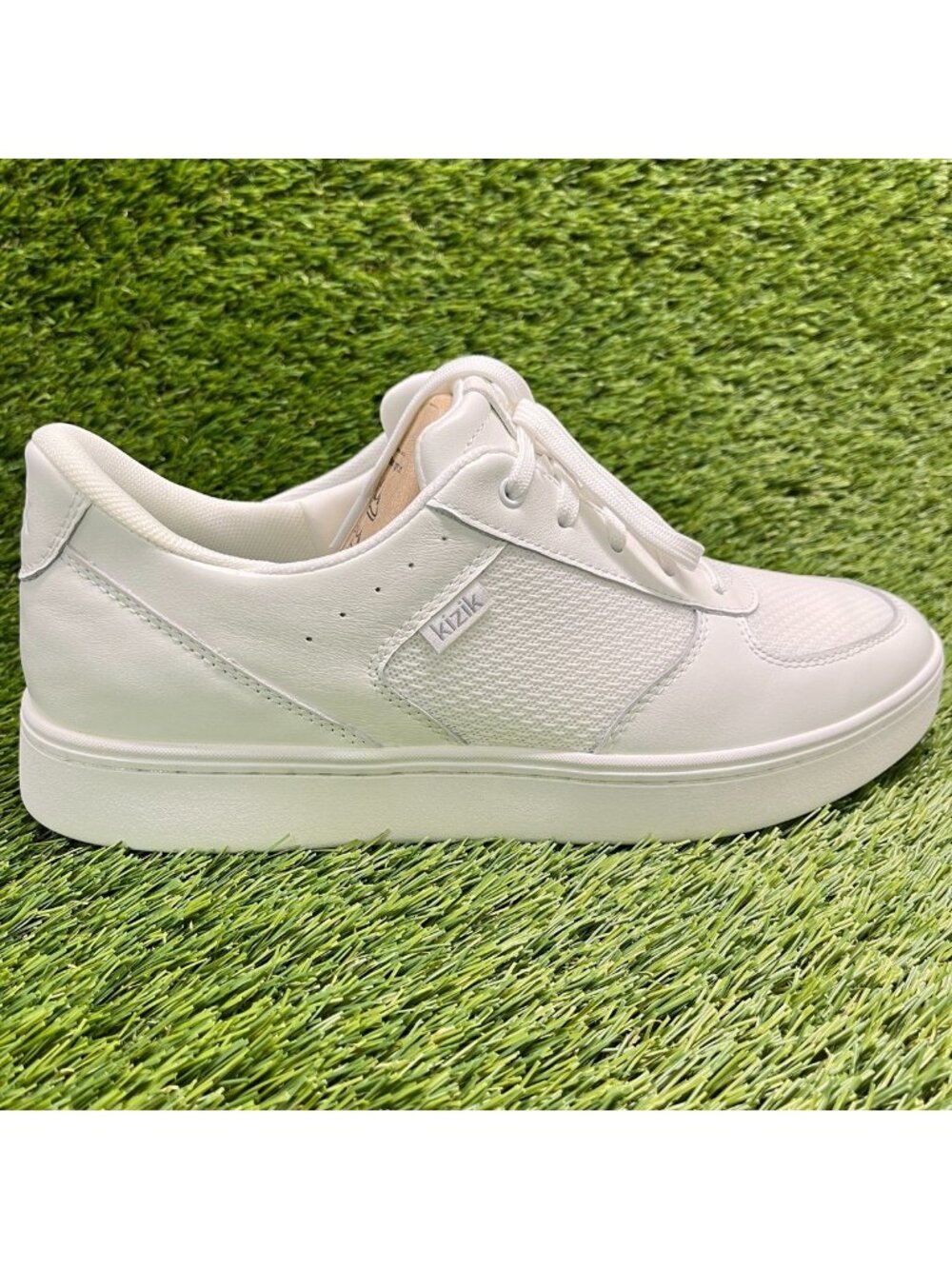 Kizik Oslo Mens Size 9 Optic White Athletic Running Hands Free Shoes Sneakers